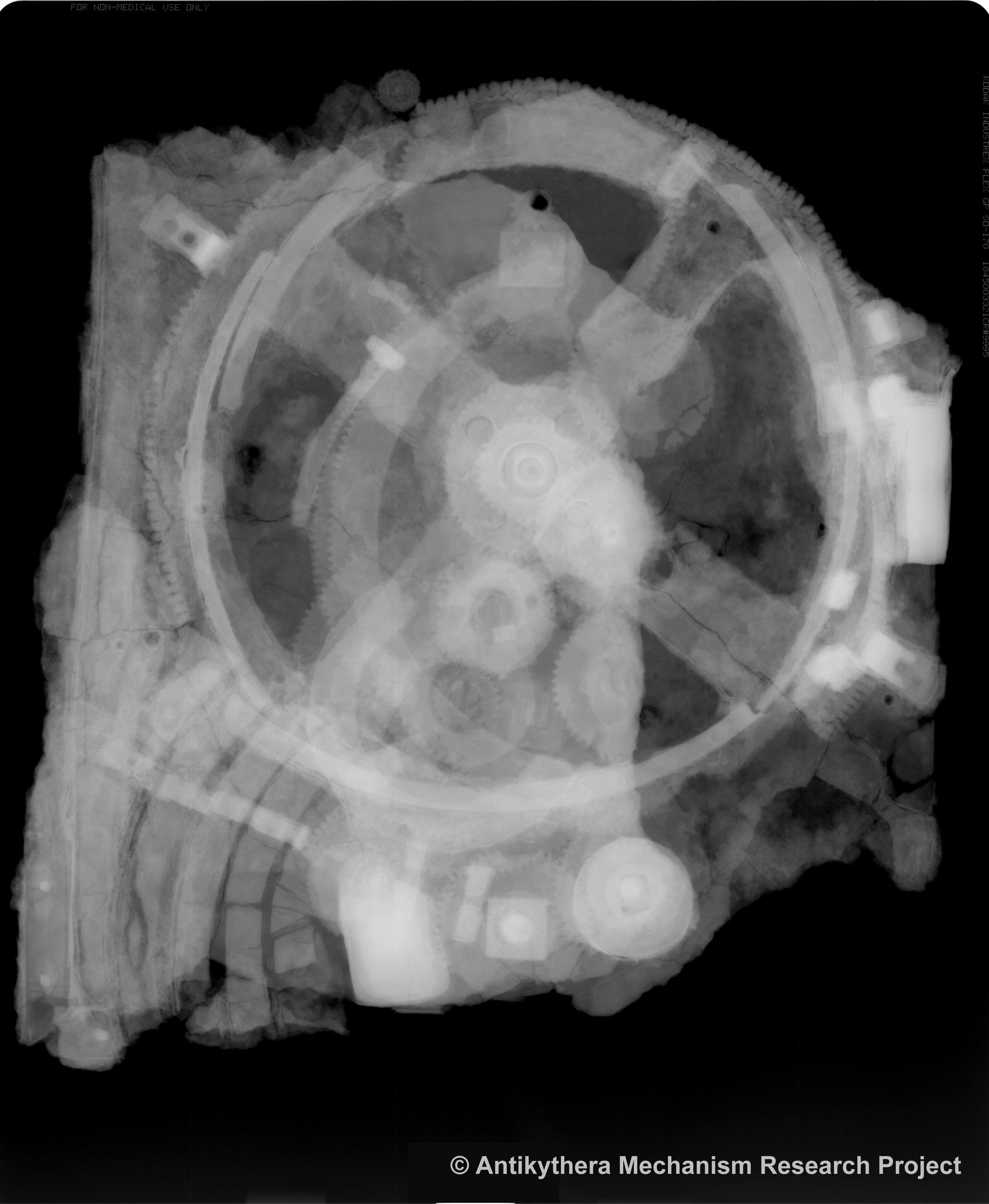 Antikythera Mechanism and the Microfocus X-ray Computed Tomography scan